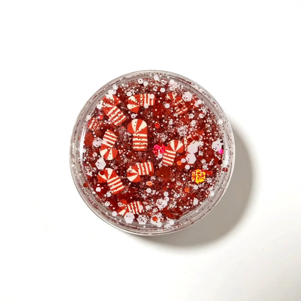 (Pre-Order) Candy Cane Glitter Hair Gel
