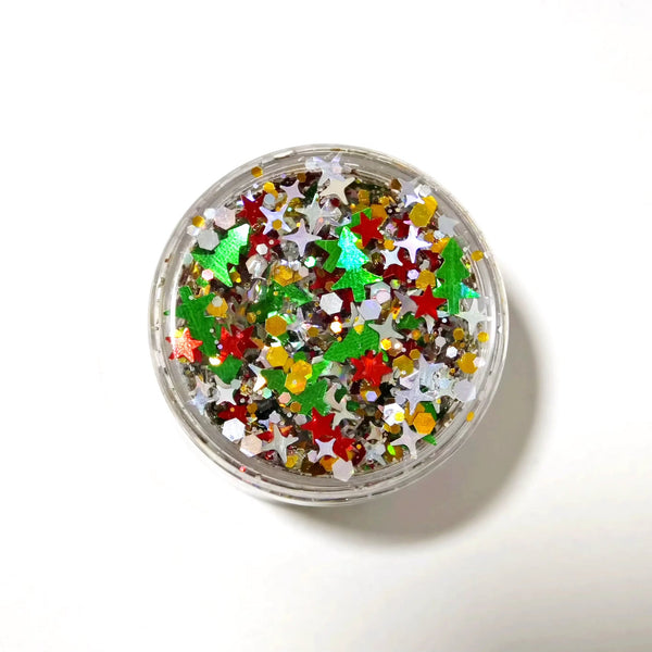 (Pre-Order) Holly Jolly Glitter Hair Gel