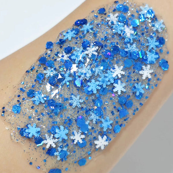 (Pre-Order) Let it Snow Glitter Hair Gel