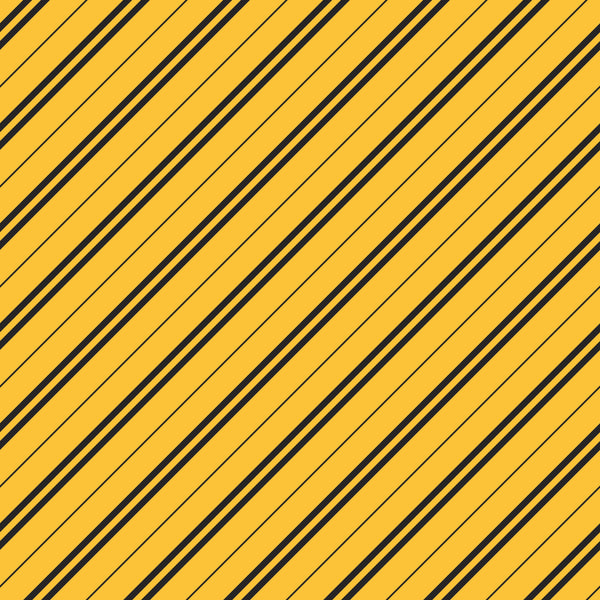 Yellow/Navy Stripe Custom Faux Leather