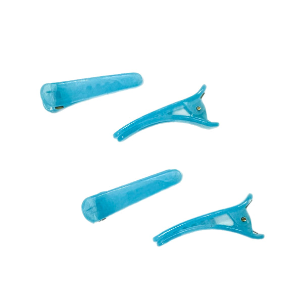 Colored Alligator Clips with Teeth 45mm (Set of 10)