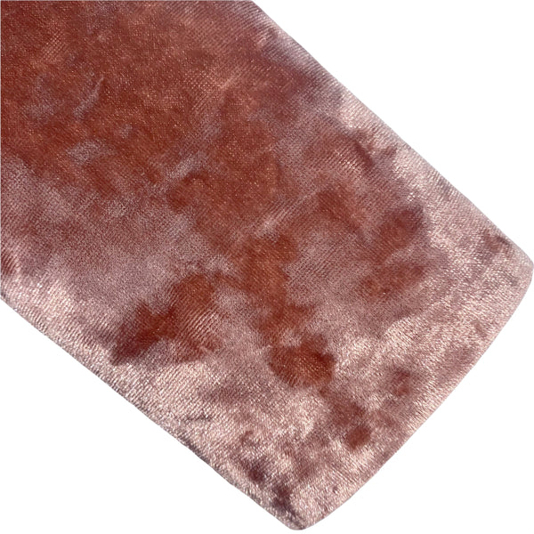 Dusty Rose Crushed Velvet