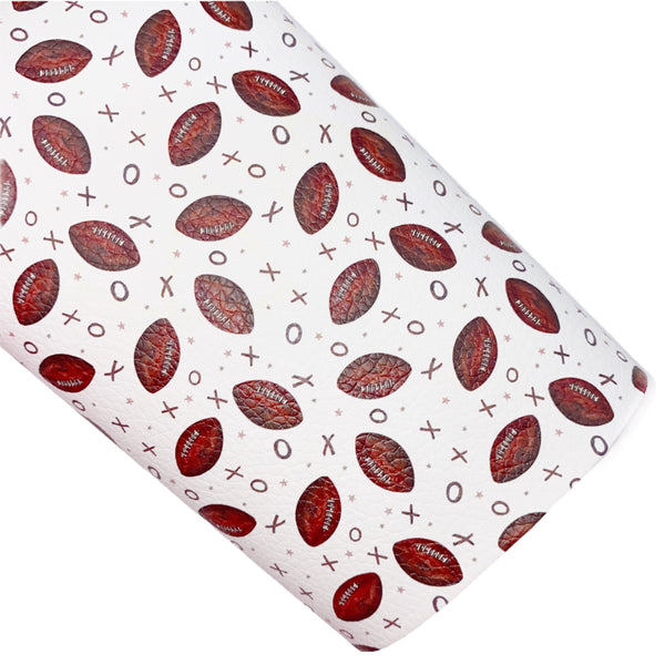 Touchdown! Football Custom Print on Premium Faux Leather
