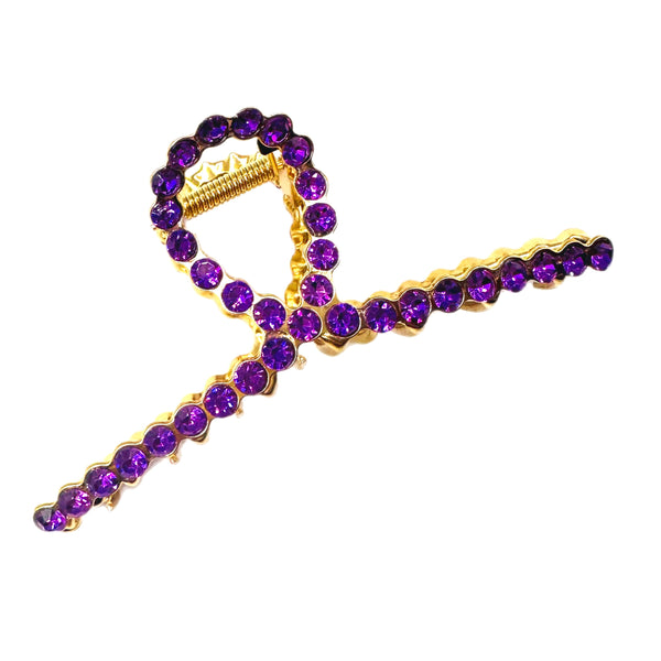 Rhinestone & Pearl Claw Clips