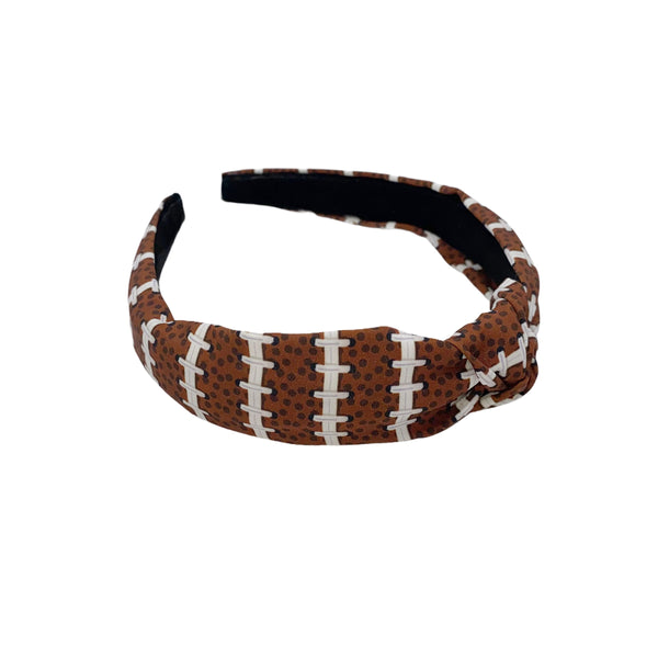 Football Laces Knotted Headband