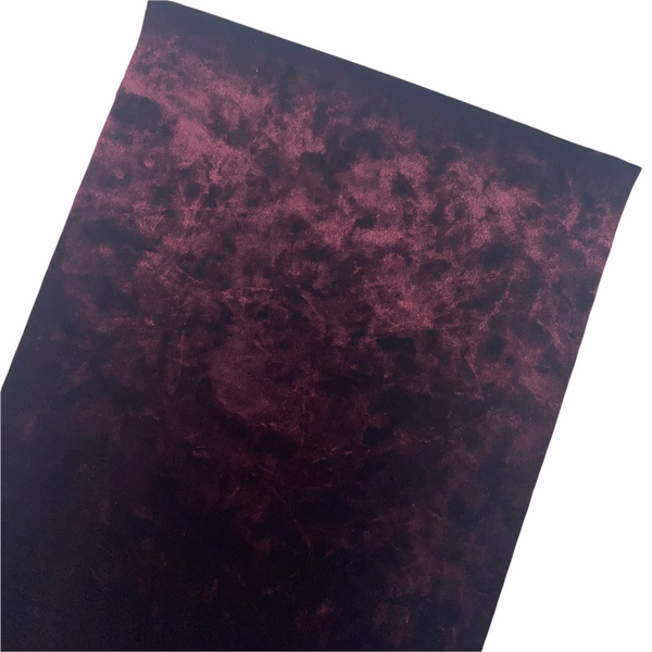 Merlot Crushed Velvet