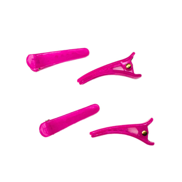 Colored Alligator Clips with Teeth 45mm (Set of 10)