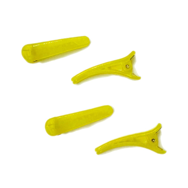 Colored Alligator Clips with Teeth 45mm (Set of 10)