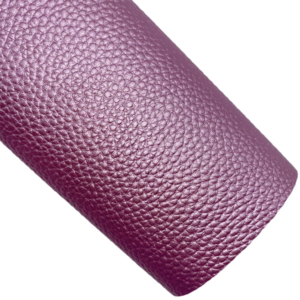 Stardust Metallic Lychee Faux Leather