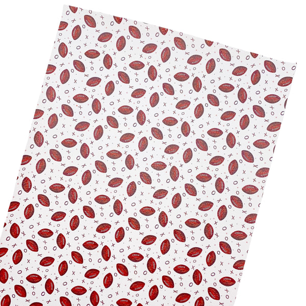 Touchdown! Football Custom Print on Premium Faux Leather