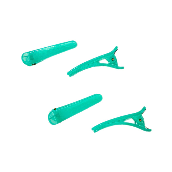 Colored Alligator Clips with Teeth 45mm (Set of 10)