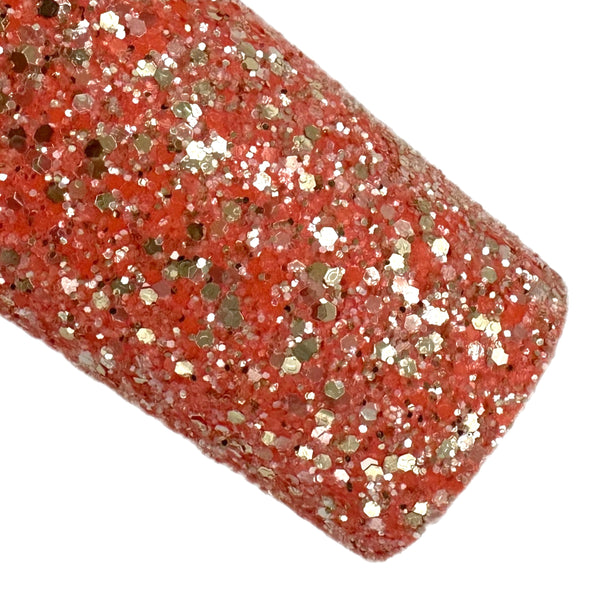 Orange Perfectly Paired Chunky Glitter