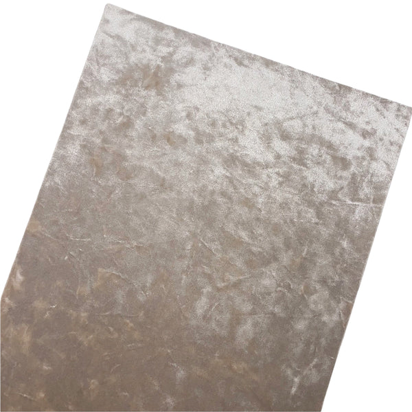 Champagne Toast Crushed Velvet