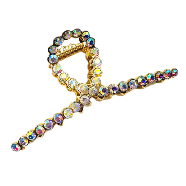 Rhinestone & Pearl Claw Clips
