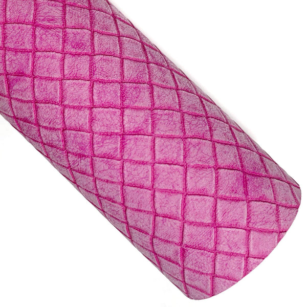 Strawberry Waffle Cone Faux Leather